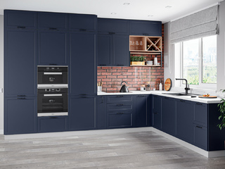 Фото Кухня с фасадами Квадро арт. 250123058. Кухонные гарнитуры Квадро.