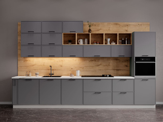 Фото Кухня с фасадами Марта арт. 250123074. Кухонные гарнитуры Марта.