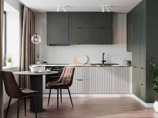 Фото Кухня с фасадами Мелисса арт. 250123077. Кухонные гарнитуры Мелисса.