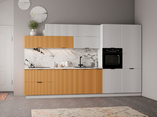 Фото Кухня с фасадами Мелисса арт. 250123084. Кухонные гарнитуры Мелисса.