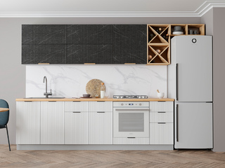 Фото Кухня с фасадами Монца арт. 250123087. Кухонные гарнитуры Монца.
