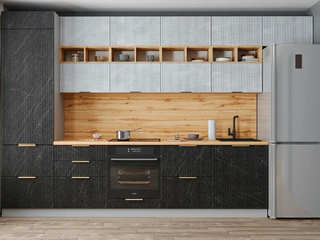 Фото Кухня с фасадами Монца арт. 250123092. Кухонные гарнитуры Монца.