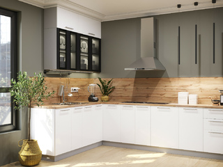 Фото Кухня с фасадами Олива арт. 250123104. Кухонные гарнитуры Олива.