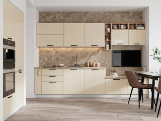 Фото Кухня с фасадами Олива арт. 250123106. Кухонные гарнитуры Олива.