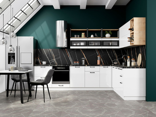 Фото Кухня с фасадами Олива арт. 250123108. Кухонные гарнитуры Олива.