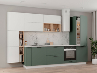 Фото Кухня с фасадами Ройс арт. 250123107. Кухонные гарнитуры Ройс.