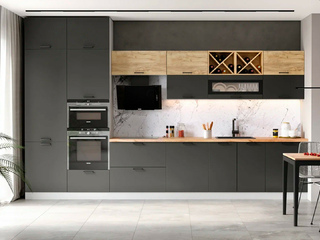 Фото Кухня с фасадами Ройс арт. 250123111. Кухонные гарнитуры Ройс.