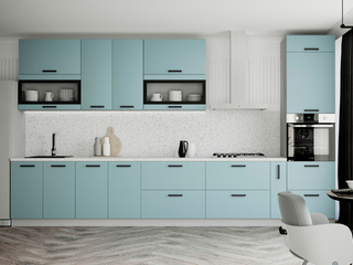 Фото Кухня с фасадами Ройс арт. 250123128. Кухонные гарнитуры Ройс.