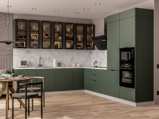 Фото Кухня с фасадами Ройс арт. 250123129. Кухонные гарнитуры Ройс.