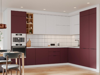 Фото Кухня с фасадами Ройс арт. 250123131. Кухонные гарнитуры Ройс.