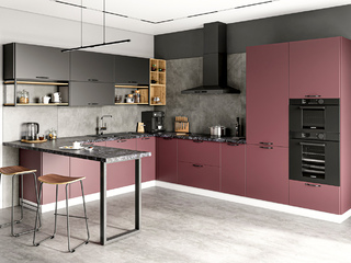 Фото Кухня с фасадами Ройс арт. 250123133. Кухонные гарнитуры Ройс.