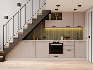 Фото Кухня с фасадами Ройс арт. 250123137. Кухонные гарнитуры Ройс.