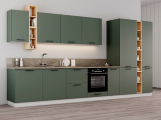 Фото Кухня с фасадами Ройс арт. 250123143. Кухонные гарнитуры Ройс.