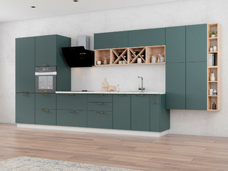 Фото Кухня с фасадами Ройс арт. 250123152. Кухонные гарнитуры Ройс.