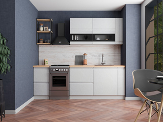 Фото Кухня с фасадами Скала арт. 250123220. Кухонные гарнитуры Скала.