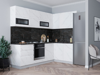 Фото Кухня с фасадами Скала арт. 250123222. Кухонные гарнитуры Скала.