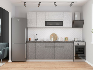 Фото Кухня с фасадами Скала арт. 250123223. Кухонные гарнитуры Скала.