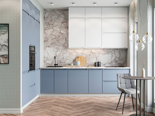 Фото Кухня с фасадами Тренто арт. 250123172. Кухонные гарнитуры Тренто.