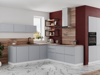 Фото Кухня с фасадами Тренто арт. 250123177. Кухонные гарнитуры Тренто.