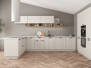 Фото Кухня с фасадами Фенис арт. 250123180. Кухонные гарнитуры Фенис.