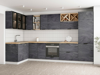 Фото Кухня с фасадами Фенис арт. 250123186. Кухонные гарнитуры Фенис.