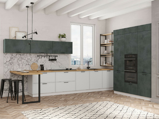 Фото Кухня с фасадами Фенис арт. 250123188. Кухонные гарнитуры Фенис.