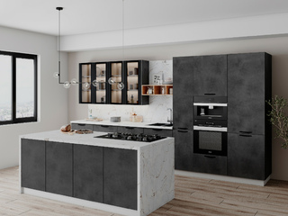 Фото Кухня с фасадами Фенис арт. 250123190. Кухонные гарнитуры Фенис.