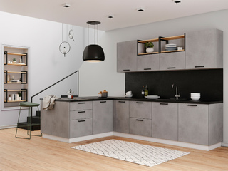 Фото Кухня с фасадами Фенис арт. 250123194. Кухонные гарнитуры Фенис.