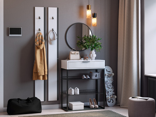 Фото Прихожая Мерси К19 1300х1750hх334. Маленькие прихожие.