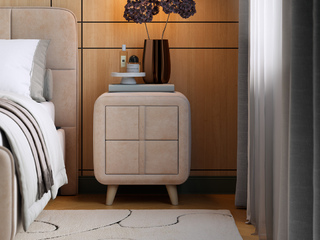 Фото Тумба прикроватная Софи 3, (480х370х580). Прикроватные тумбы.