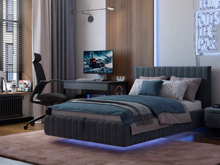 Фото Кровать с подъемным механизмом Твикс 120х200 см, (1400х2100х1020). 1200х2000.