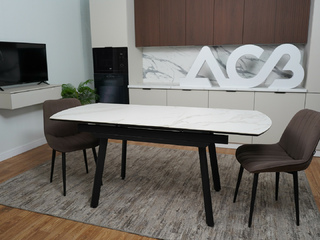 Фото Раздвижной керамический стол Барон. Столы керамические.