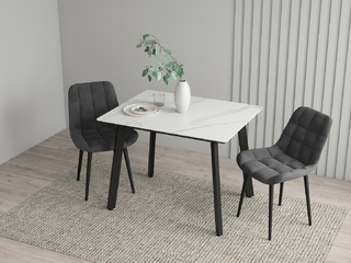 Фото Прямоугольный керамический стол Граф. Столы керамические.