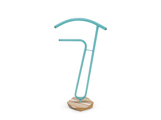 Фото Напольная вешалка Берг 11, основание фанера. Вешалки в офис.