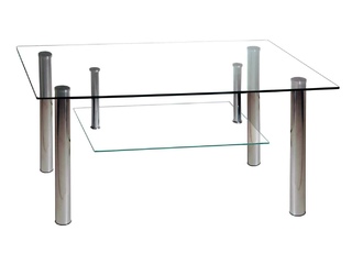 Фото Журнальный стол Гранд 10МП. Журнальные столы со стеклянной столешницей.