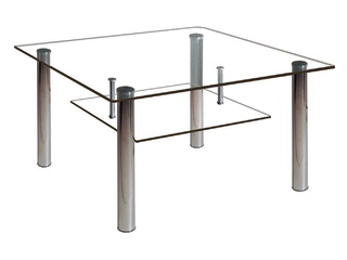 Фото Журнальный стол Гранд 8МП. Журнальные столы со стеклянной столешницей.