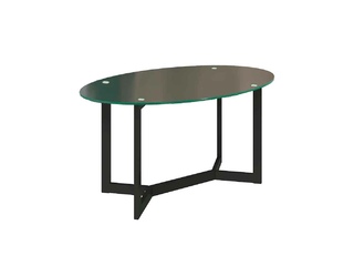 Фото Журнальный стол Триада 16СЧ. Журнальные столы со стеклянной столешницей.